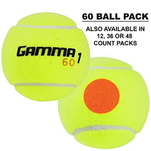 Gamma Sports Kids Training (Transition) Balls, Yellow/Orange Dot, 60 Orange Dot, 60-Pack [product _type] Gamma Sports - Ultra Pickleball - The Pickleball Paddle MegaStore