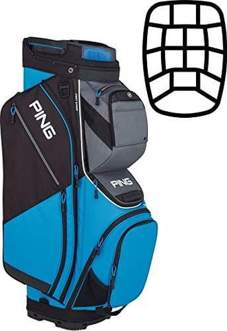 PING 2019 Pioneer Cart Bag(Azure/Grey)