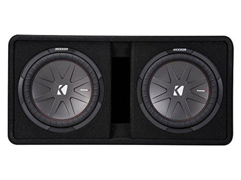 Kicker Dual 43DCWR122 12-Inch 2000W Loaded Subwoofer Enclosure