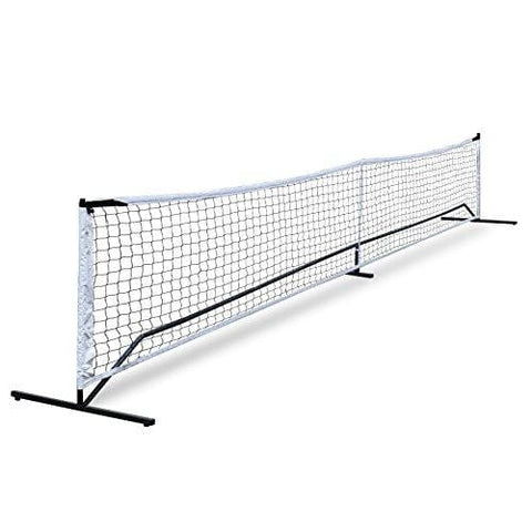 ZENY Portable Pickleball Tennis Net Set System w/Carry Bag Metal Frame Stand and Pickleball Net for Pickleball,Kids Volleyball,Badminton,Portable Pickleball Set,Including 4 Ground Stakes