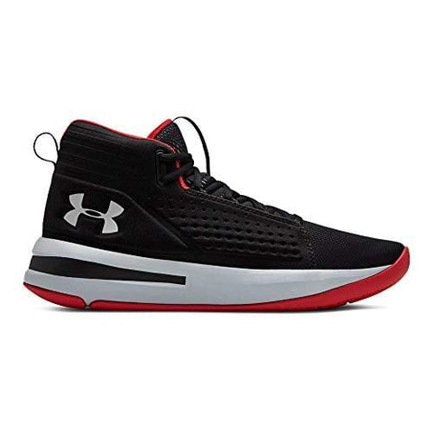 Under Armour Men's Torch Basketball Shoe Black (004)/Metallic Silver 8 M US