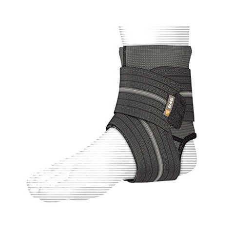 Shock Doctor Ankle Sleeve with Compression Wrap Support (Black, Medium)