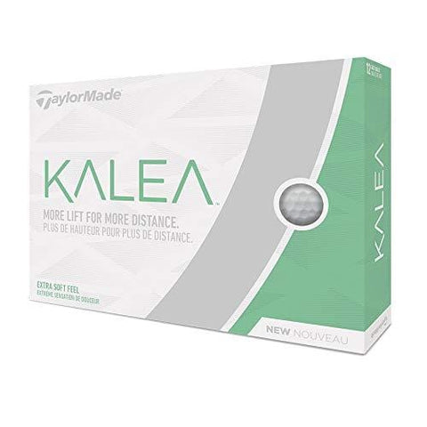TaylorMade Kalea Golf Balls, White (One Dozen)