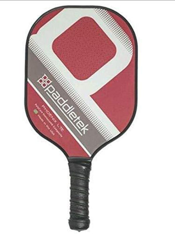 Paddletek Phoenix LTE Pickleball Paddle (Red)