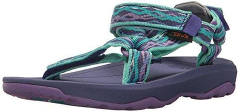 Teva Girls' K Hurricane XLT 2 Sport Sandal Delmar Sea Glass/Purple 3 M US Little Kid