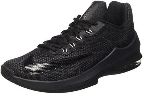 Nike Mens Air Max Infuriate Low Basketball Shoe Black/Anthracite/Dark Grey Size 10.5 M US