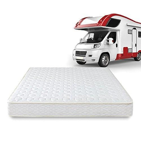 Zinus 8 Inch Spring RV/Camper/Trailer/Truck Mattress, Short Queen