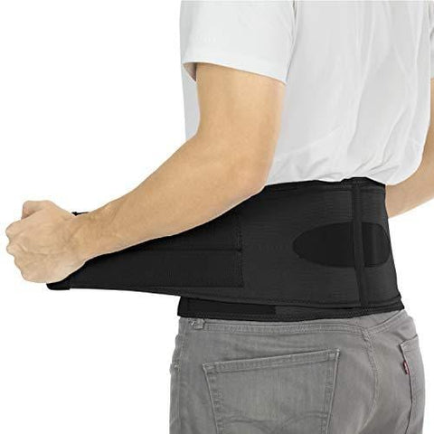 Vive Lower Back Brace - Support for Chronic Pain, Sciatica, Spasms, Nerve and Herniated or Slipped Disc - Adjustable Lumbar Wrap for Pain Management and Relief