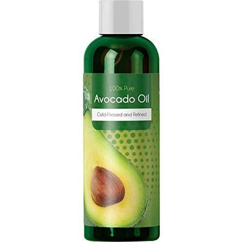 Pure Cold Pressed Avocado Oil For Hair Skin Nails - Natural Dry Skin Face Moisturizer - Collagen Boosting Anti Aging Combat Fine Lines and Wrinkles - Dry Scalp Treatment Anti Dandruff Hair Growth Oil