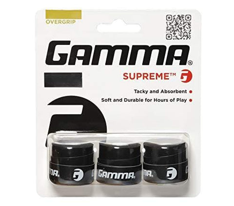 Gamma Supreme Overgrip, Black