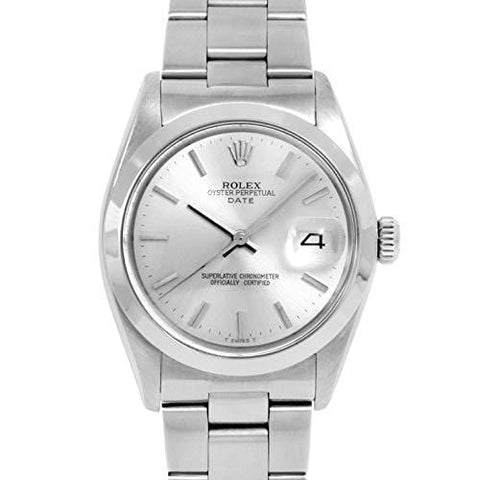 Rolex Date Automatic-self-Wind Male Watch 1500 (Certified Pre-Owned)