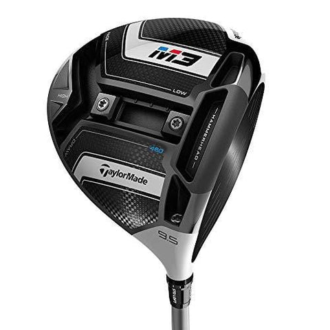 TaylorMade M3 Driver 460 (MCA White Stiff Flex, Right Hand, 10.5 degrees)