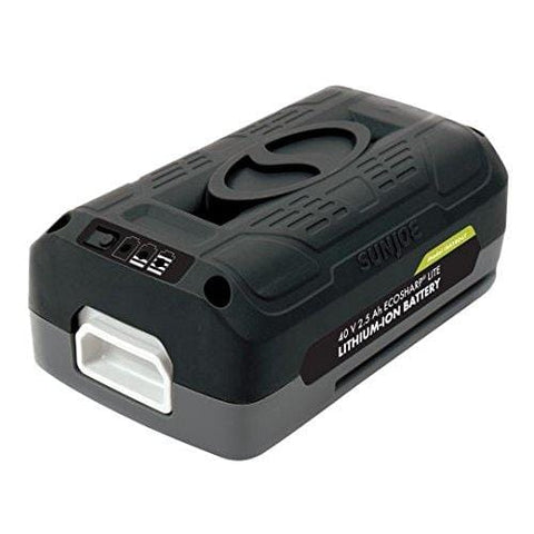 Snow Joe + Sun Joe iONMAX iBAT40-LT EcoSharp LITE Lithium-Ion Battery | 40 Volt | 2.5 Ah