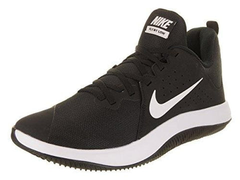 Nike Fly.by Low Mens Basketball Shoes, Black/White, Size 11.0