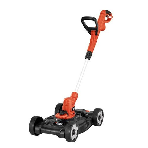BLACK+DECKER 3-in-1 String Trimmer/Edger & Lawn Mower, 6.5-Amp, 12-Inch (MTE912)