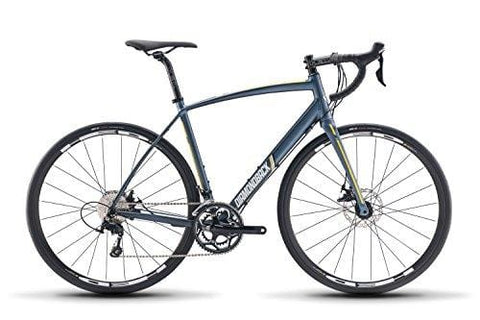 Diamondback Bicycles Century 3 Endurance Road Bike, 54cm/Medium, Blue