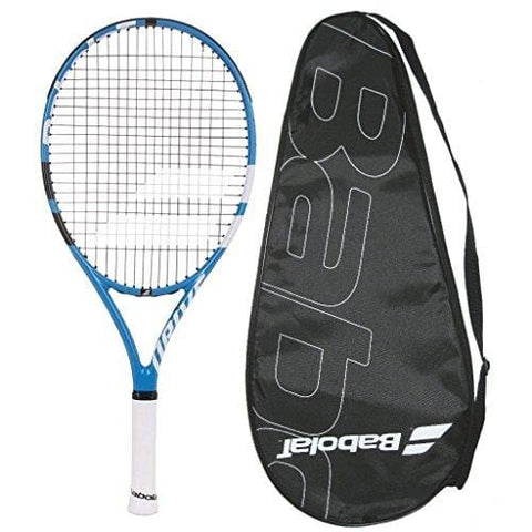 Babolat 2018 Drive 25 Junior Tennis Racquet - Strung with Cover