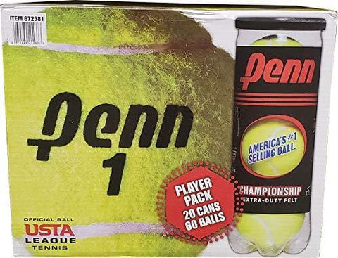 Penn Player Pack - 20 Cans(60 Balls Total)