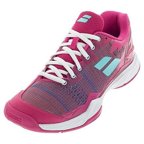 Babolat Women's Jet Mach I All Court Tennis Shoes, Purple/Blue Pastel (Size 7.5 US)