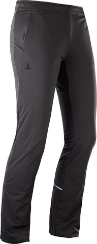 SALOMON Women's Agile Warm Pant W, Black, Medium