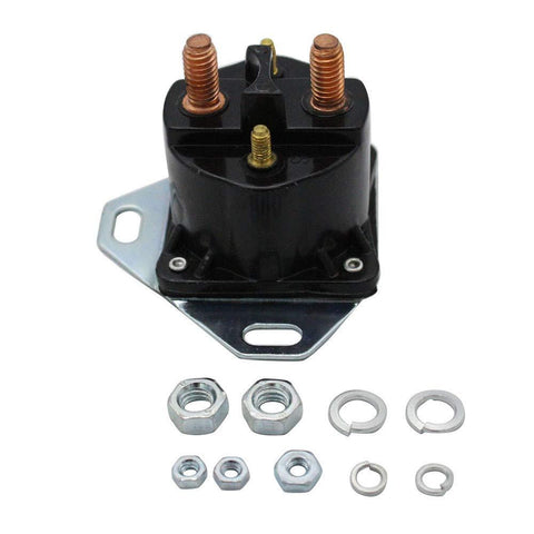 Magnetic Switch Compatible with Ford Diesel Glow Plug Relay Solenoid 6.9 7.3 Turbo & Non F Series E Series Switch (Black)