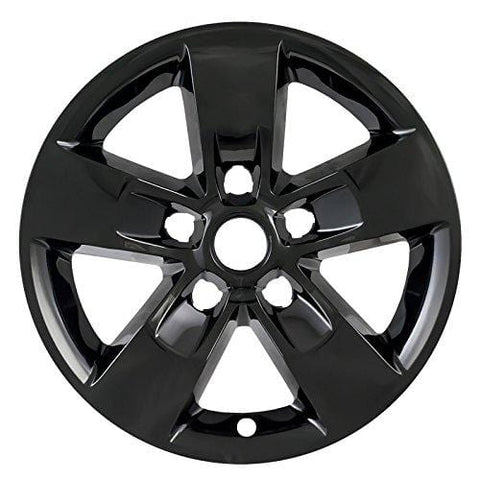 Gloss Black 17" Hub Cap Wheel Skins for 2013-2018 Ram 1500 - Set of 4