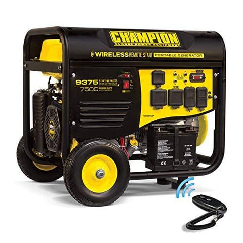 Champion 7500-Watt RV Ready Portable Generator with Wireless Remote Start