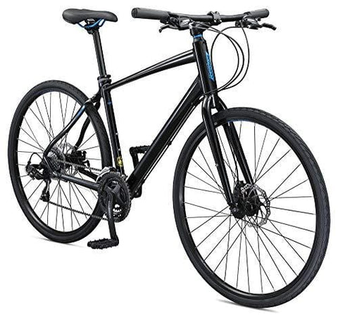 Schwinn Vantage F3 700c Sport Hybrid Road Bike with Flat Bar and Disc Brakes, 60cm/Extra Large Frame, Black