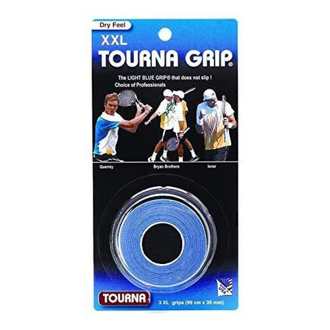 Tourna Grip XXL Original Dry Feel Tennis Grips (3/Roll Pack)