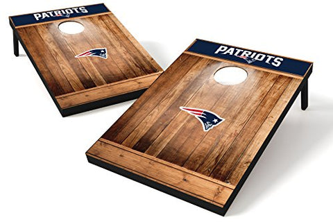 Wild Sports NFL Cornhole Outdoor Game Set, MDF Wood, Brown, 2' x 3' Foot - Recreational Series, 2'x3'