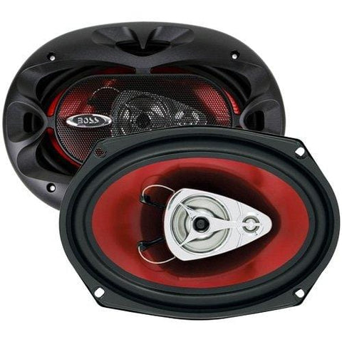 BOSS Audio CH6930 Car Speakers - 400 Watts of Power Per Pair and 200 Watts Each, 6 X 9 Inch, Full Range, 3 Way, Sold in Pairs