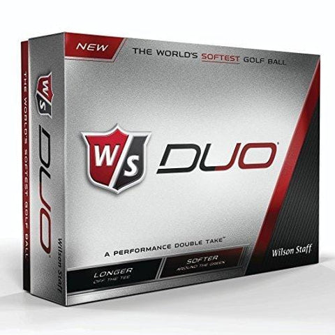 Wilson Staff Duo Golf Balls (12-Pack), White