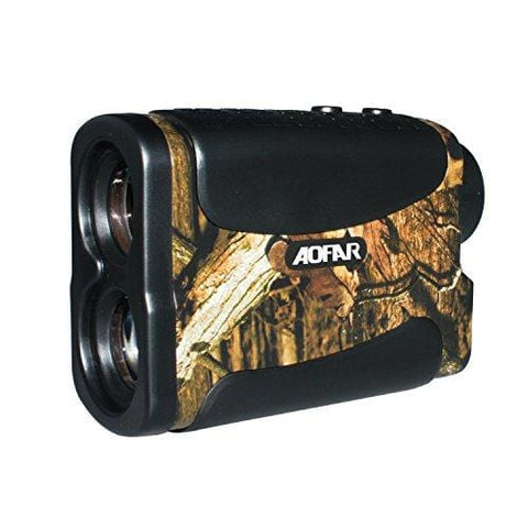 AOFAR Hunting Golf Range Finder-700 Yards 6X 25mm Waterproof Laser Rangefinder for Archery and Bow Hunting with Range Scan Fog and Speed Mode, Free Battery, Carrying Case