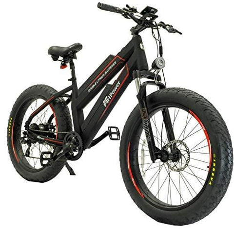 Pedal Faster Huge Capacity (23.2Ah in Total) Dual Removable Lithium-ion Batteries 26'' 4.0inch Fat tire Aluminum Electric Bike 48V 750W Fat Tire Beach Snow Electric Bicycle with Shimano 7 Speeds
