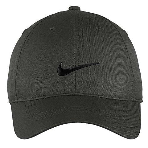 Nike Authentic Dri-FIT Low Profile Swoosh Front Adjustable Cap - Dark Grey