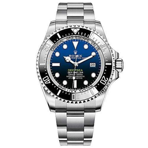 Rolex Sea Dweller Deepsea Blue Dial Oyster Bracelet Stainless Steel Mens 126660