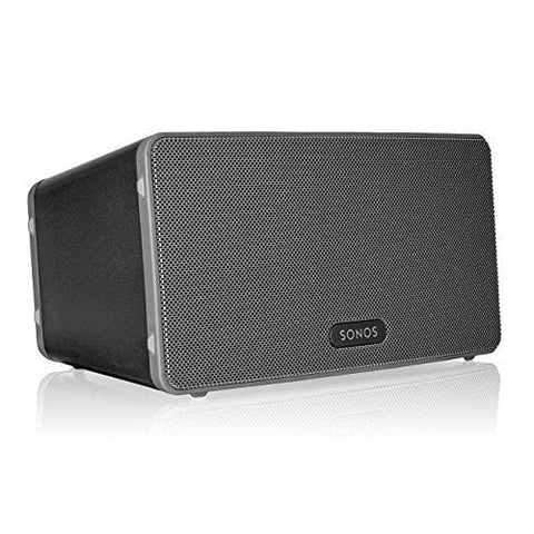 Sonos Play: 3 - Mid-Sized Wireless Smart Home Speaker for Streaming Music, Amazon Certified and Works with Alexa. (Black)