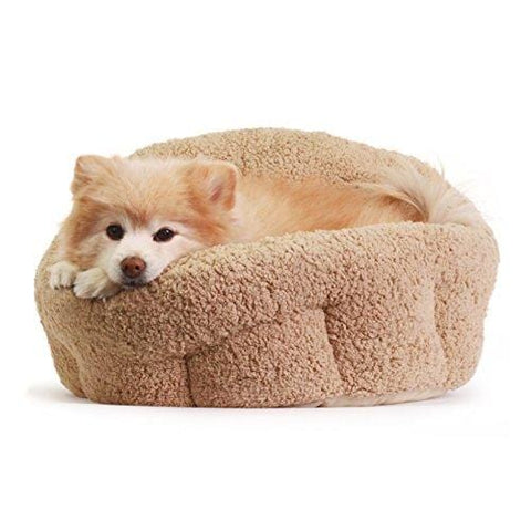 Best Friends by Sheri OrthoComfort Deep Dish Cuddler (20x20x12") - Self-Warming Cat and Dog Bed Cushion for Joint-Relief and Improved Sleep - Machine Washable, Waterproof Bottom - For Pets Up to 25lbs