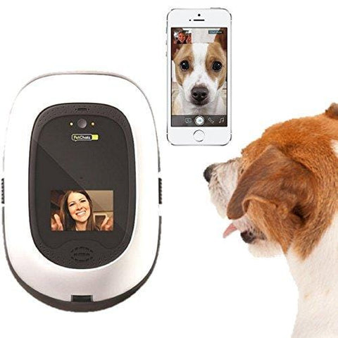 PetChatz HD: two-way premium audio/HD video pet treat camera w/ DogTv, smart video recording, calming aromatherapy, and motion/sound detection (as seen on The Today Show)