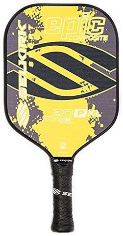 Selkirk Sport 20P XL Epic Polymer Composite Pickleball Paddle (Yellow, XL - Extended)