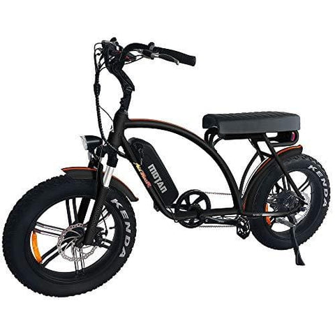 Addmotor MOTAN 750 Watt Electric Bike Beach Cruiser Bicycle Mini Motorbike M-60 L7(R7) for Adults (Black)