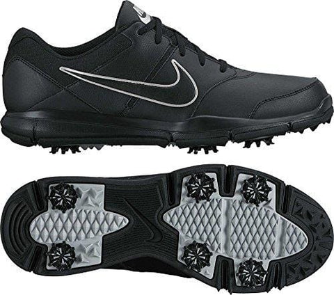 Nike Men's Durasport 4 Shoe, Black/Metallic Silver-Black, 10 M US