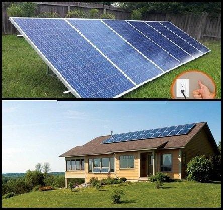 1.5KW PluggedSolar with 1500Watt Crystalline Solar Panels and Micro Grid Tie Inverter, Plug into Wall, 120V or 240V AC Outlet, Utility Approved Micro Grid Tie Inverter (UL-1741). Breakthough in Solar. 30 Percent Federal Tax Credit