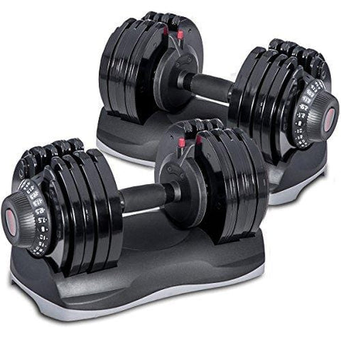 Merax Deluxe 71.5 Pounds Adjustable Dial Dumbbell (Pair. Set)