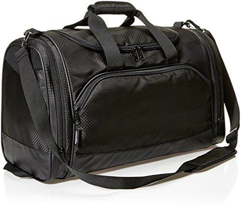 AmazonBasics Sports Duffel - Medium, Black