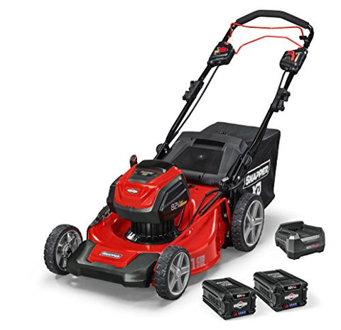 Snapper XD 82V MAX Cordless Electric 21-Inch Self-Propelled Lawn Mower Kit with (2) 2.0 Batteries & (1) Rapid Charger