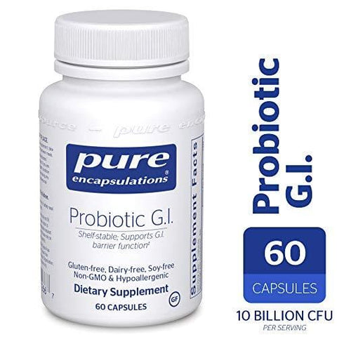 Pure Encapsulations - Probiotic G.I. - Shelf Stable Probiotic Blend to Support Healthy Immune Function Within The Gastro Intestinal Tract* - 60 Capsules