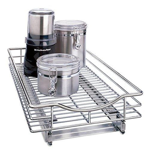 Lynk Professional Slide Out Cabinet Organizer - Pull Out Under Cabinet Sliding Shelf