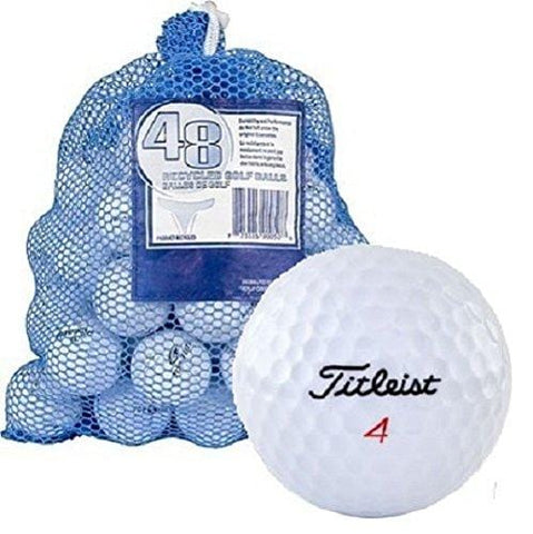 Titleist Recycled Golf Balls in Mesh Bag (48-Pack)