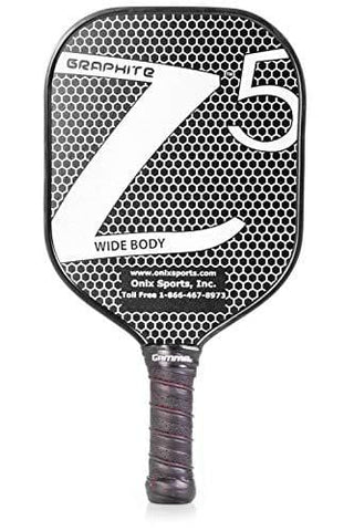 Onix Graphite Z5 Pickleball Paddle Grip + Free Overgrip (Babolat Pro Tour) (White)